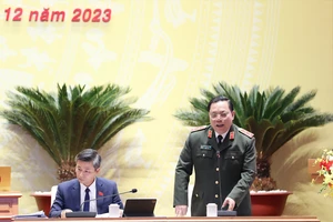 Giám đốc Công an TP Hà Nội Nguyễn Hải Trung