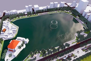 Hà Nội dự kiến làm 5 quảng trường quanh hồ Thiền Quang