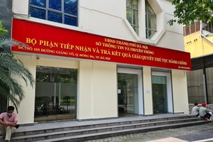 Giải quyết, xử lý hồ sơ: Sở TT&TT Hà Nội chỉ có 2 hồ sơ quá hạn 