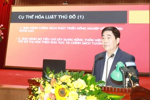 Luật Thủ đô cần đẩy nhanh không để lỡ cơ hội phát triển