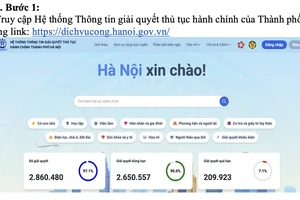 Hà Nội: Từ 9-6 toàn bộ thủ tục xây dựng sẽ được tiếp nhận trực tuyến 