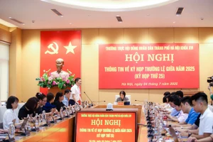 HĐND TP Hà Nội thông tin về đề án phí đường bộ, hạn chế xe cá nhân