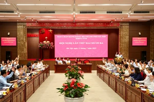 Hà Nội thống nhất phương hướng nhân sự, chuẩn bị cho Đại hội Đảng bộ TP lần thứ XVIII