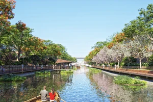 Phối cảnh cải tạo 2 bờ sông Tô Lịch thành công viên, quảng trường đẹp như mơ