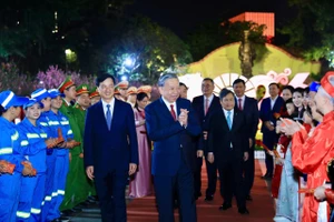 Tổng Bí thư Tô Lâm chúc Tết Đảng bộ, chính quyền và nhân dân Thủ đô Hà Nội