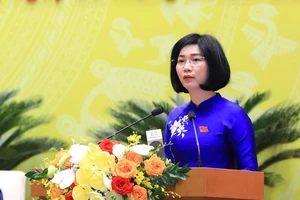 Bà Phùng Thị Hồng Hà tái đắc cử Chủ tịch HĐND TP Hà Nội