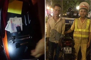 Mất xe chưa đầy một tiếng đã được công an gọi đến nhận lại