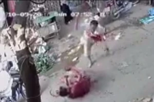 Án mạng kinh hoàng giữa chợ 