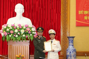 Bộ Công an có thêm một trung tướng