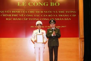Tin nhân sự lãnh đạo Bộ Công an