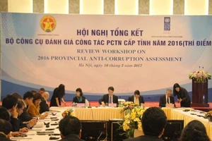 Chấm điểm phòng, chống tham nhũng cho các tỉnh