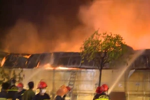 Lửa khủng khiếp thiêu rụi chợ Gạo, tiểu thương ôm nhau khóc