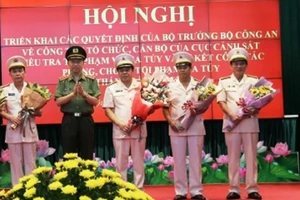 Cục Cảnh sát về ma túy thêm nhiều chức năng mới