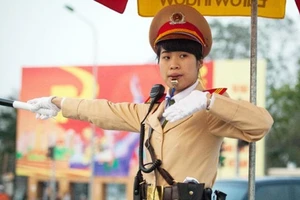 Hà Nội điều 24 chốt nữ CSGT và 24 mô tô khủng dịp lễ 30-4