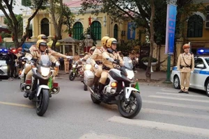 Công an Hà Nội tung quân trước trận đấu Việt Nam - Malaysia