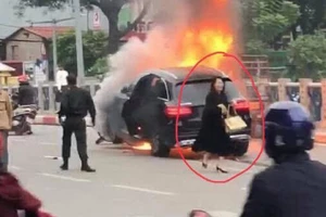 Tạm giữ nữ tài xế Mercedes tông chết người ở Hà Nội
