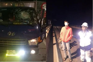 Triệu tập nhóm thanh niên ném vỡ kính ô tô chạy trên cao tốc 