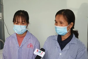 2 mẹ con nhiễm COVID-19 tại tâm dịch Sơn Lôi được ra viện