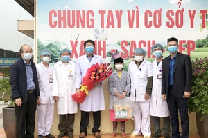 Cô gái 16 tuổi nhiễm COVID-19 tại Hà Giang khỏi bệnh. Ảnh: Báo Hà Giang