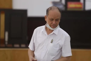 Bị cáo Trần Văn Minh tại tòa ngày 4-5