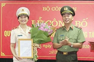 Nữ thiếu tướng làm cục trưởng thuộc Bộ Công an