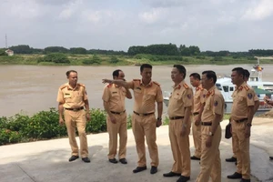 Tân Cục trưởng kiểm tra công tác lực lượng CSGT đường thủy