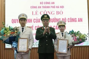 Công an TP Hà Nội có tân Trưởng phòng tham mưu