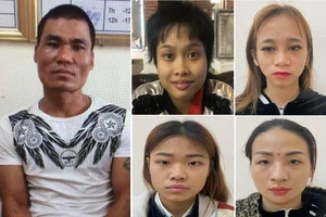 5 bị can trong ổ nhóm ma túy vừa bị triệt phá