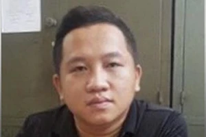 Nguyễn Ngọc Phú tại cơ quan công an. Ảnh: CACC