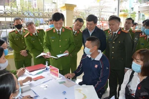 Bộ Công an kiểm tra cấp CCCD gắn chip tại 1 số tỉnh phía Bắc