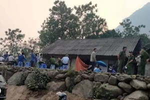 Khu vực nơi xảy ra vụ án mạng