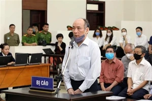 Bị cáo Trần Trọng Mừng tại tòa - Ảnh: TTXVN