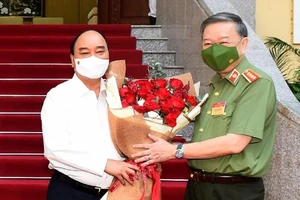 Chủ tịch nước dự hội nghị sơ kết của Bộ Công an