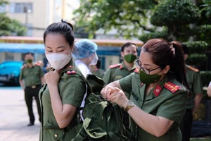 2 bệnh viện hạng I của Bộ Công an chi viện các tỉnh phía Nam chống dịch