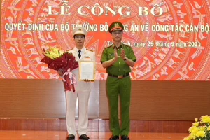 Phó cục trưởng C03 giữ chức giám đốc Công an tỉnh Thái Bình