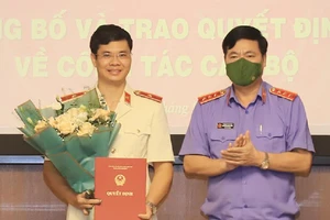 Điều động, bổ nhiệm nhiều nhân sự mới ngành tòa án và kiểm sát