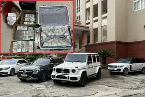 Cận cảnh dàn siêu xe và cả vali tiền bị thu giữ của ‘ông trùm’ cờ bạc ngàn tỉ