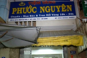 Tiệm vàng Phước Nguyên ở An Giang trốn thuế khoảng 90 tỉ đồng