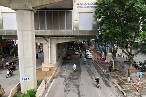 Dự án đường sắt Nhổn – ga Hà Nội chậm tiến độ nhiều năm