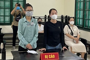 2 phụ nữ bị tuyên án tù vì buôn bán sữa tắm giả xuất xứ Trung Quốc