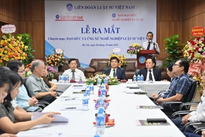 Tạp chí Luật sư Việt Nam ra mắt chuyên mục ‘Đạo đức và ứng xử nghề nghiệp Luật sư Việt Nam’