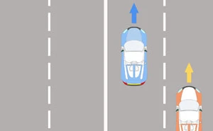 Có được chuyển sang làn bên phải để vượt xe?