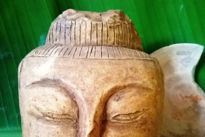 Phát hiện đầu tượng cổ nghi của danh tướng thời nhà Lý