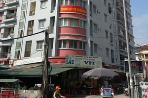 Nam công nhân rơi từ tầng 8 khi đang sơn nhà