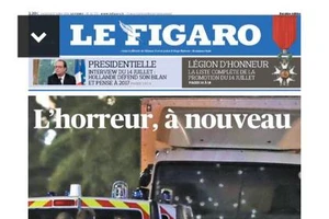 Báo chí Pháp chia sẻ về vụ khủng bố