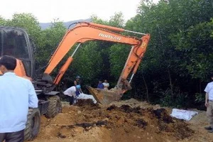 Chất thải của Foromsa chôn lấp có chứa xyanua vượt ngưỡng