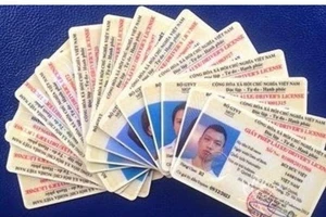 Giấy phép lái xe có thời hạn bao nhiêu năm?