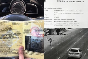 Treo đăng kiểm vì không nộp phạt nguội