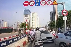 Phân biệt lỗi không đi theo chiều đi của mình, lỗi ngược chiều