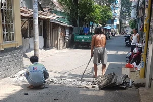 Đã đập bỏ gờ giảm tốc có nguy cơ gây tai nạn